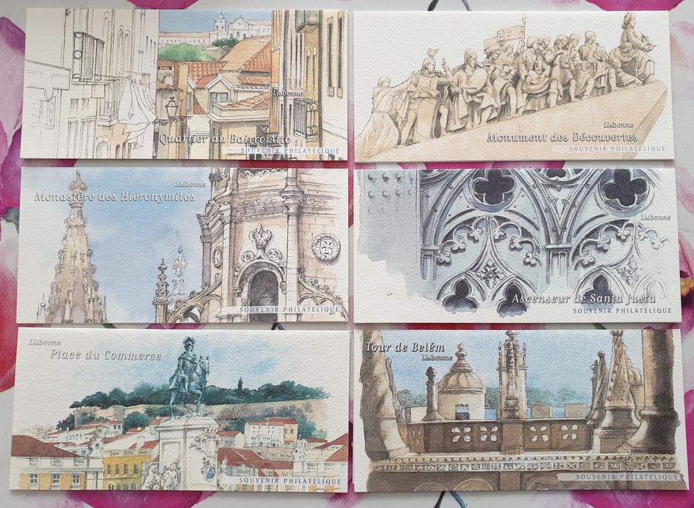 Blocs Souvenirs 38�43  s�rie 9 Jou�-l�s-Tours (37)