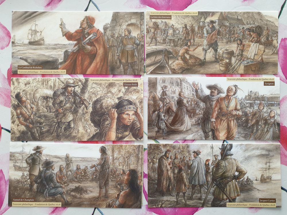 Blocs Souvenirs 27 � 32 s�rie 9 Jou�-l�s-Tours (37)