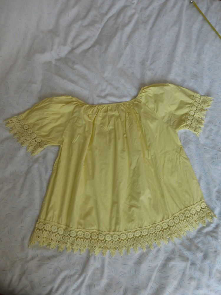 BLOUSE / CORSAGE jaune 3 Doussard (74)