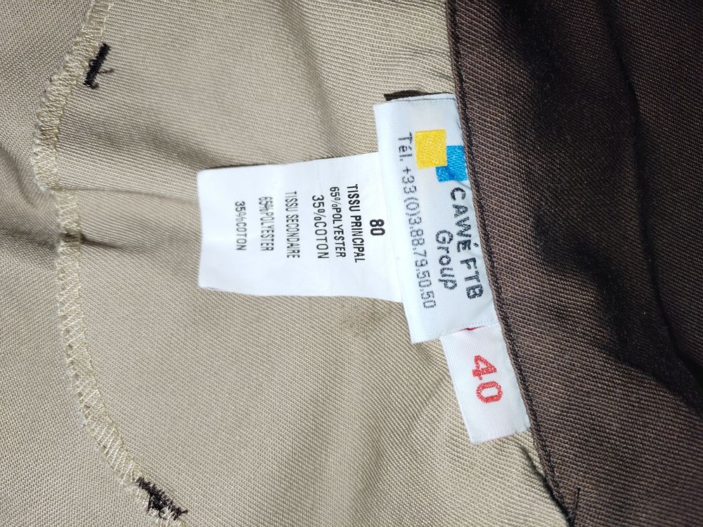 Blouse de travail (Taille 40) 2 Brillon-en-Barrois (55)