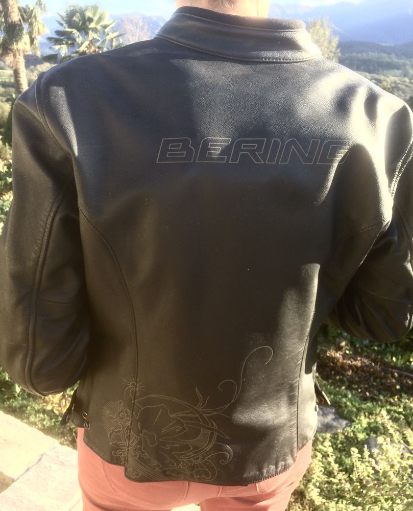 Blouson Bering Cuir Dynamic Lady 100 Saint-Vincent (64)