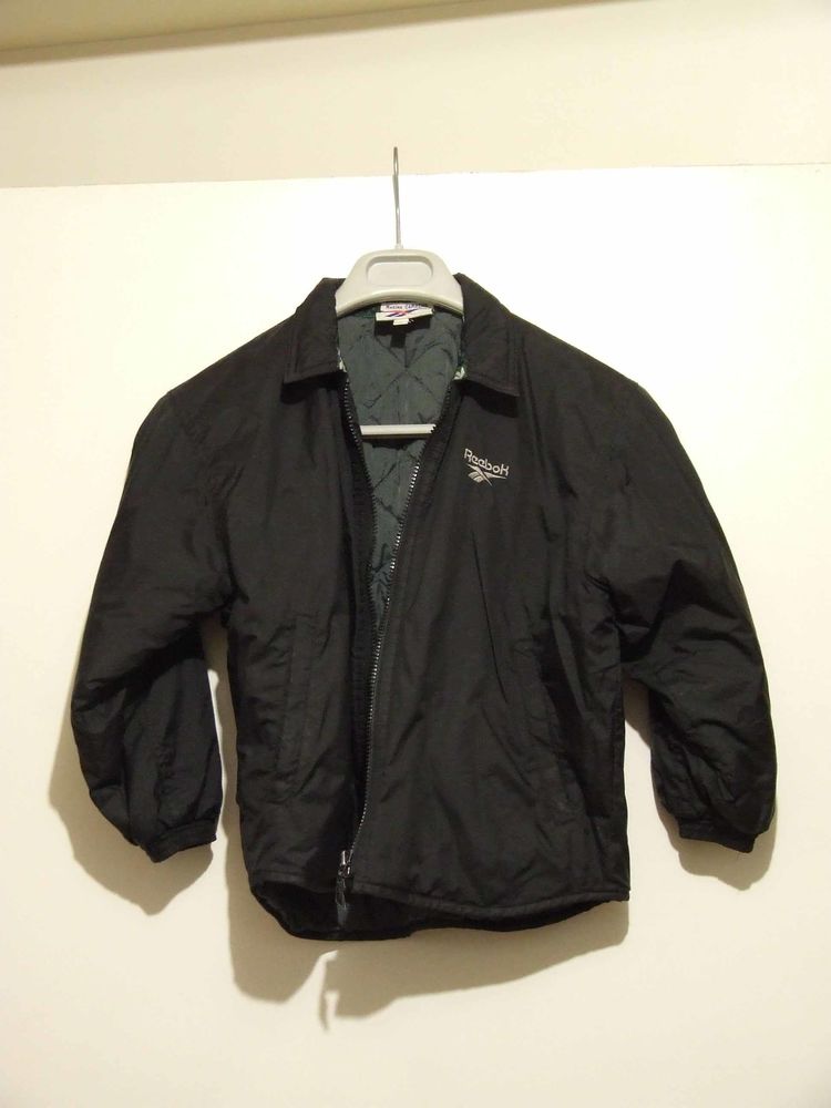 Blouson coupe-vent REEBOK noir T. 8�ans, TBE 6 Bagnolet (93)