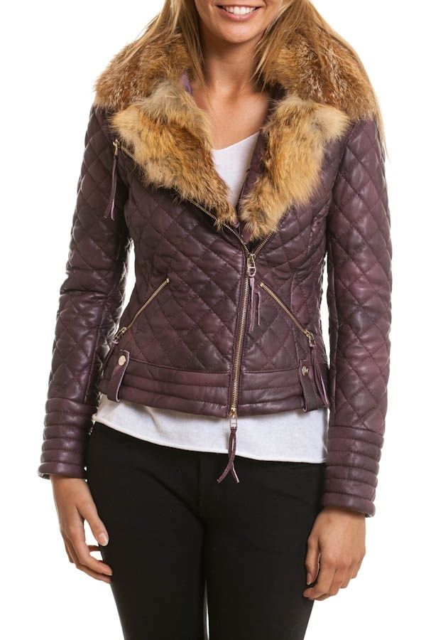 Blouson cuir femme 140 Cagnes-sur-Mer (06)