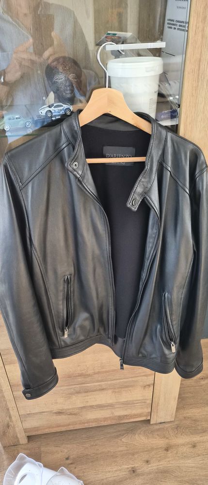 Blouson cuir homme agneau  souple italien  darienzo 150 Ollioules (83)