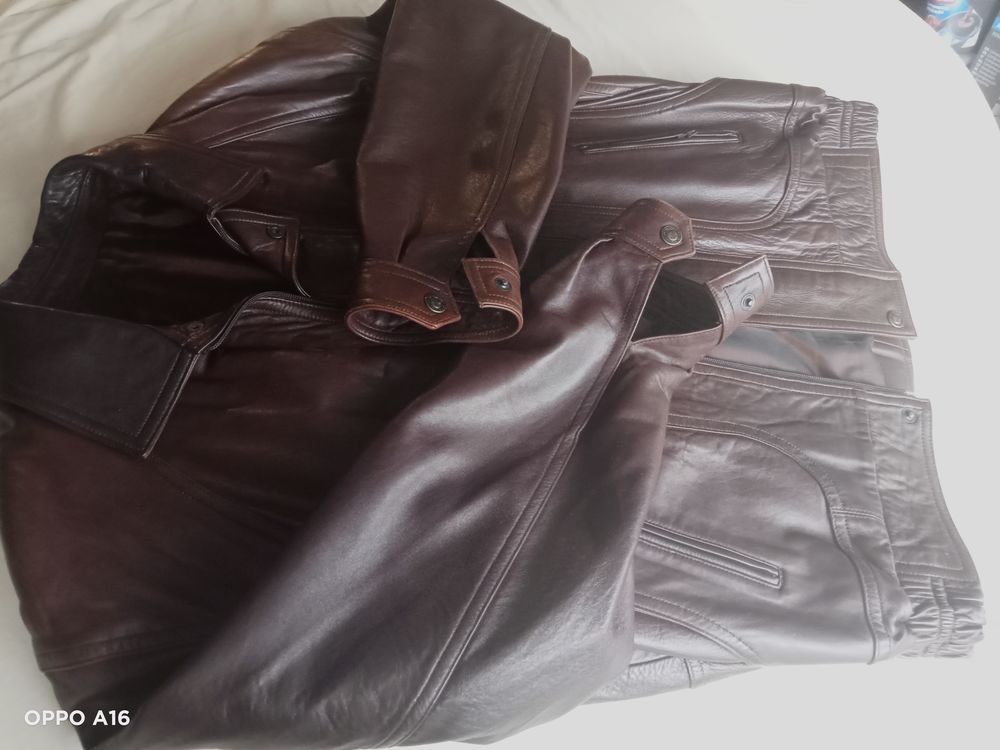 Blouson Cuir Homme 50 Plouguerneau (29)