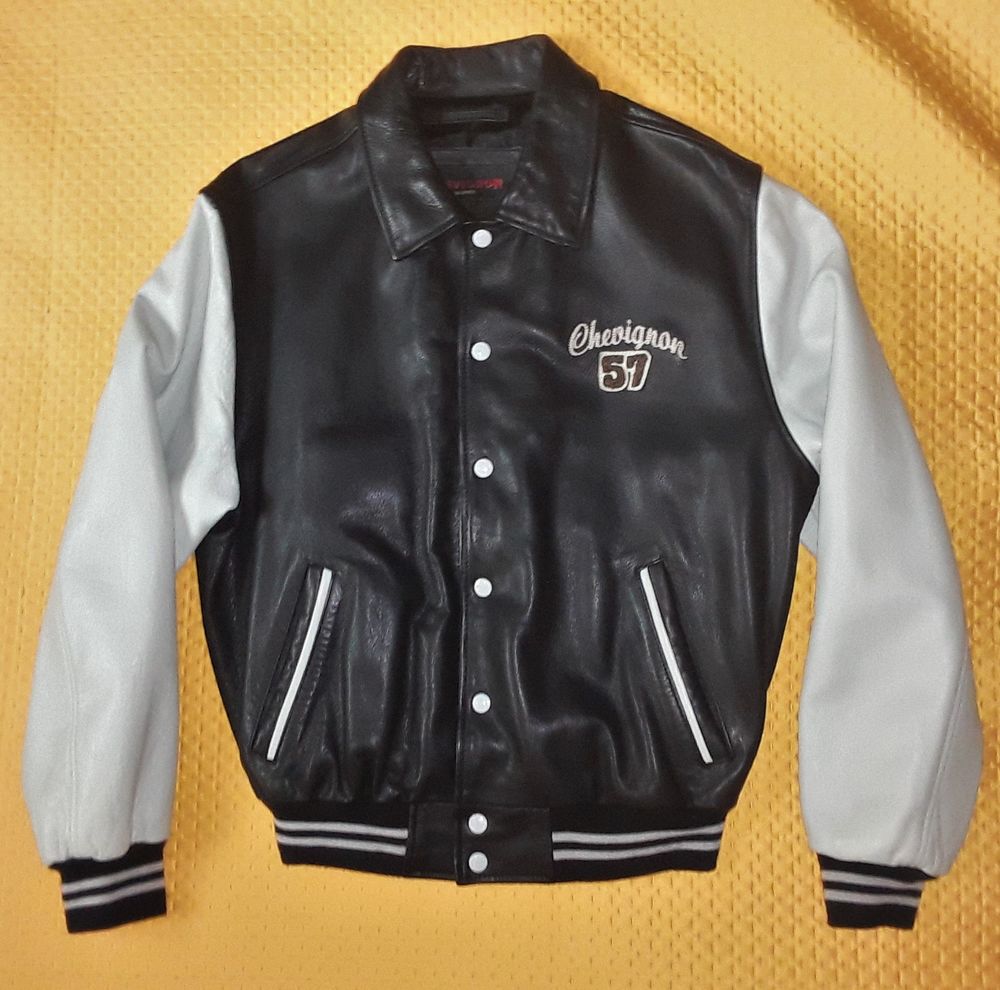 BLOUSON en CUIR - marque CHEVIGNON - HOMME - M 200 Paris 20 (75)