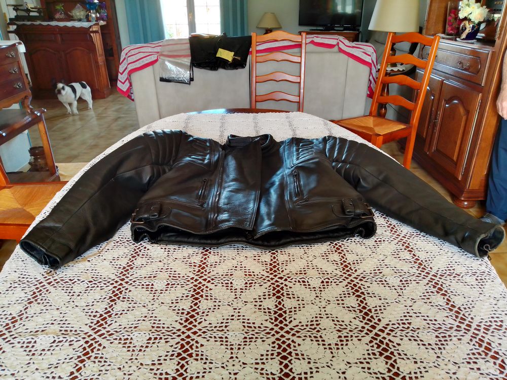 BLOUSON CUIR MOTOCYCLISTE 50 Fleury (11)