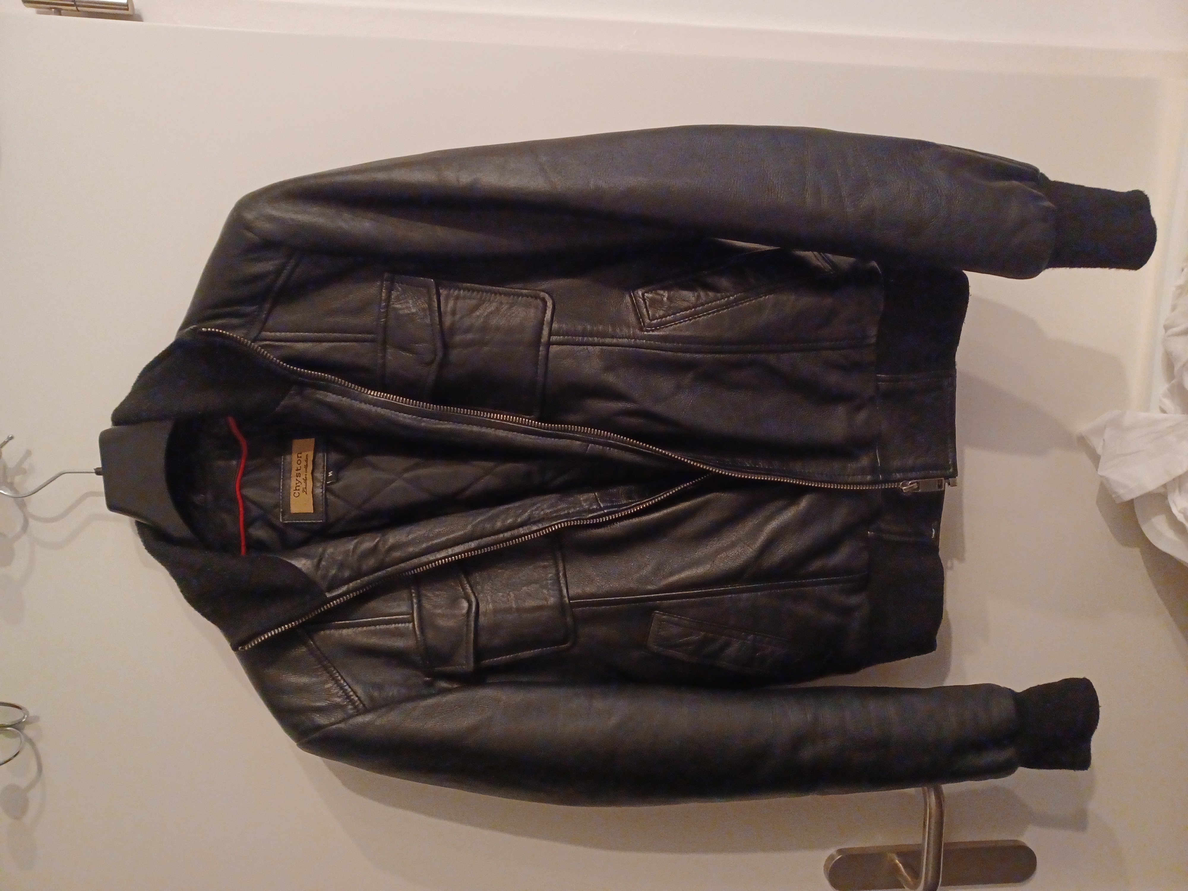 Blouson cuir de mouton noir 100 Villenave-d'Ornon (33)