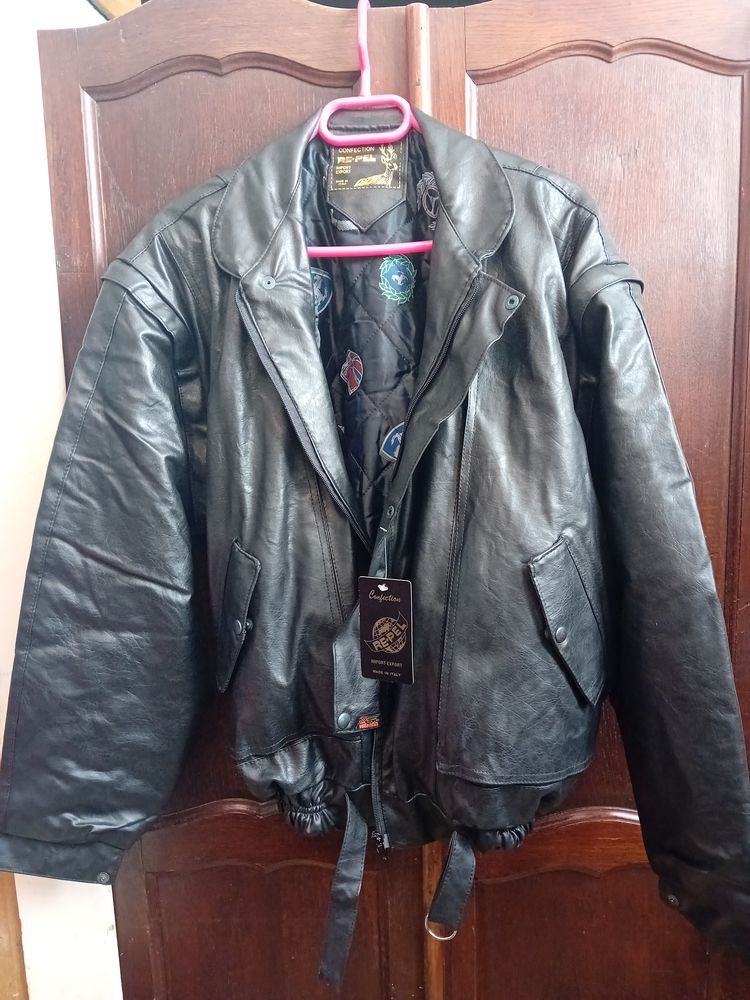 blouson cuir neuf noir MOTO 35 Le Touquet-Paris-Plage (62)