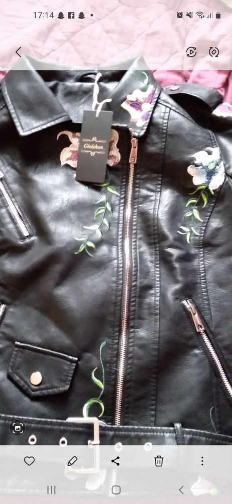 Blouson de cuir noir 45 Athis-Mons (91)