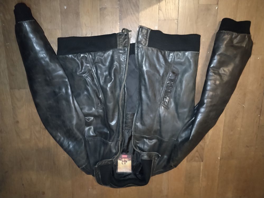 Blouson cuir REDKISNS (les chevaliers du ciel (CUIR VERITABL 106 Brillon-en-Barrois (55)