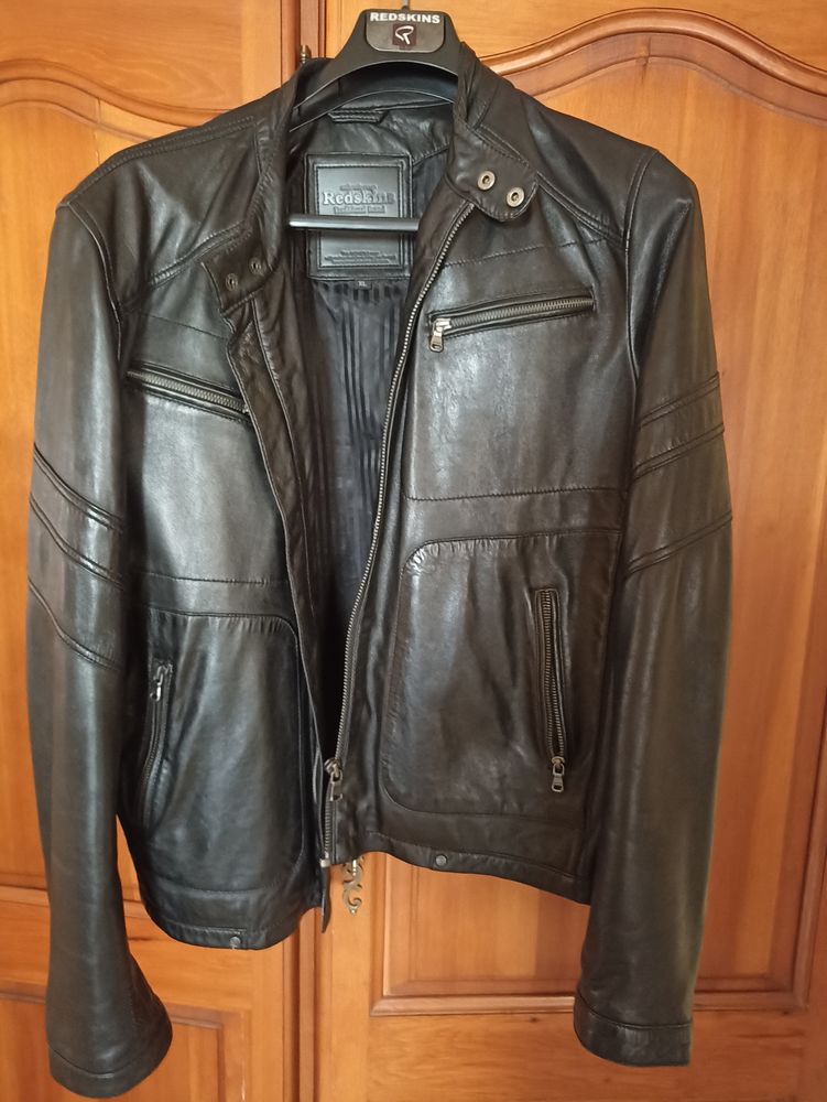 blouson cuir Redskins. 150 C�ret (66)