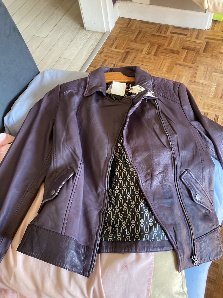 blouson cuir STREET ONE couleur mauve
60 Darnieulles (88)