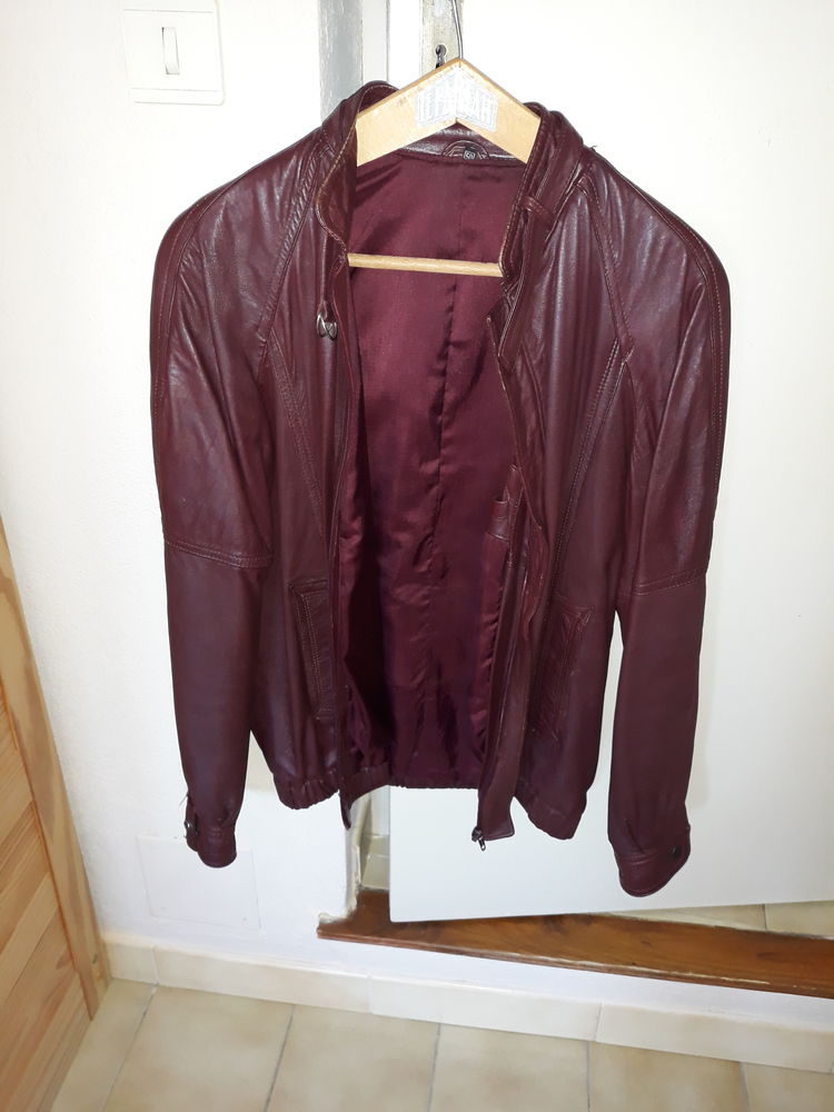 Blouson en cuir taille L 25 Roussillon (84)