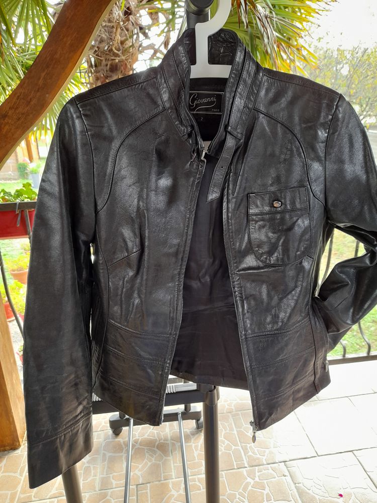 Blouson cuir type biker T2 99 Condom (32)