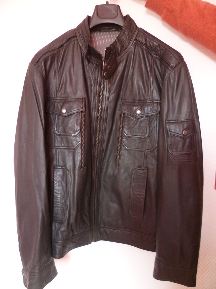 blouson cuir 100 Toulenne (33)