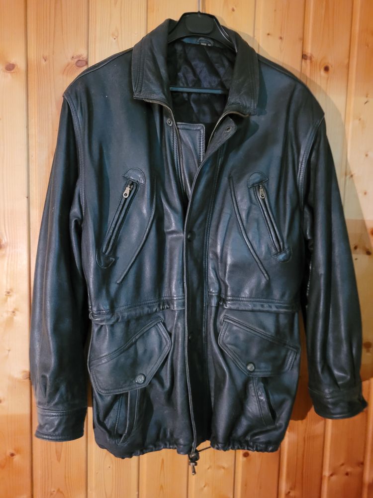 Blouson 3/4  en cuir 25 Tarerach (66)