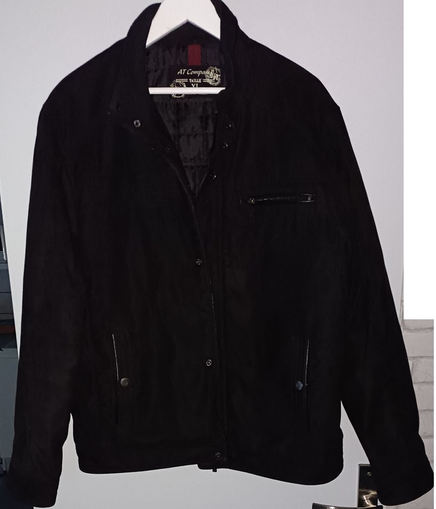 Blouson homme noir Armand Thiery tr�s bon �tat taille XL 50 Noisy-le-Grand (93)