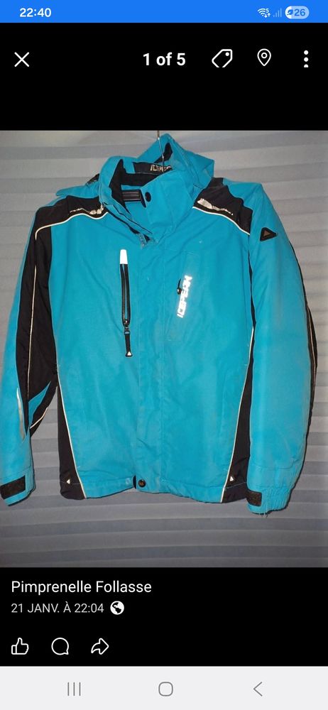 Blouson de ski 10 ans icepack 12 Jonqui�res (84)