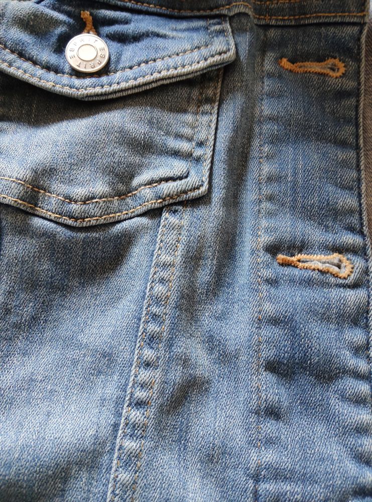 Blouson en jean bleu ciel 25 Brest (29)