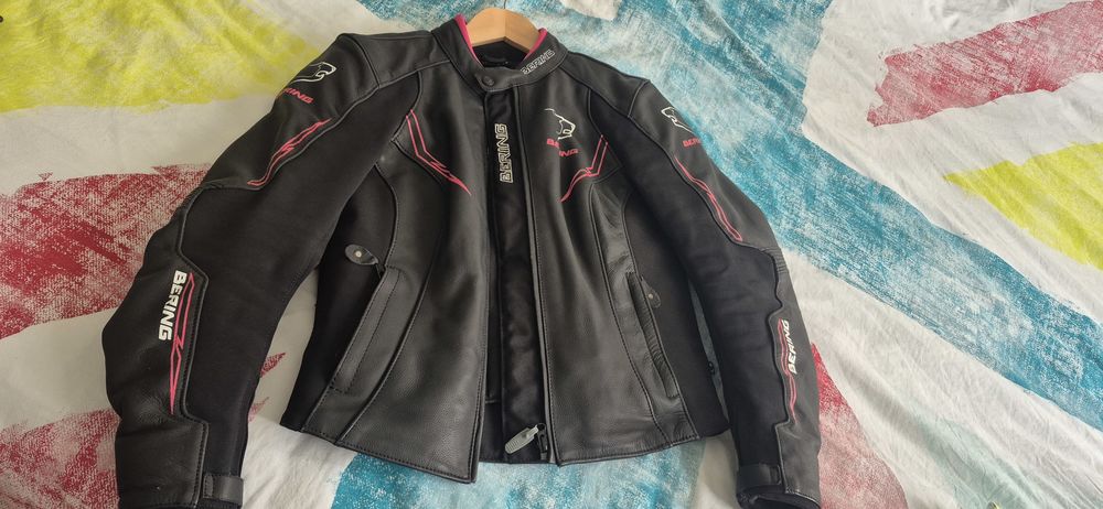 Blouson moto  en cuir femme Bering 80 Assevent (59)