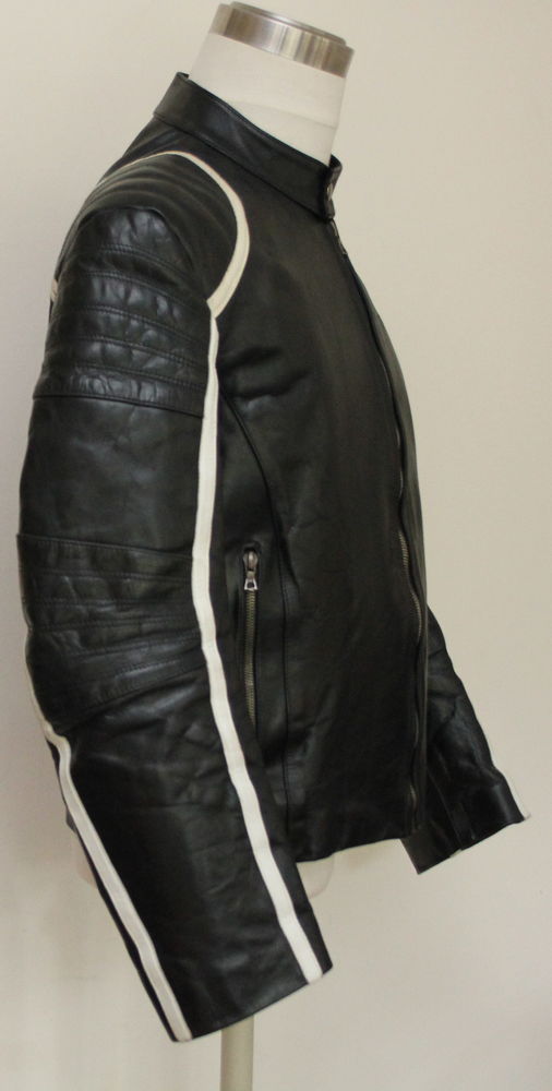 Blouson moto cuir noir VENT COUVERT T.L 250 Issy-les-Moulineaux (92)