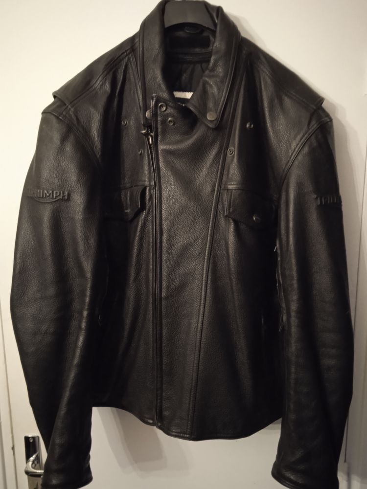 blouson moto cuir 200 Grenay (62)