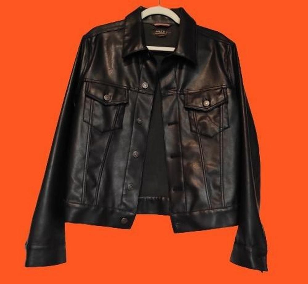 Blouson noir homme 70 Saint-Nicolas-de-la-Grave (82)