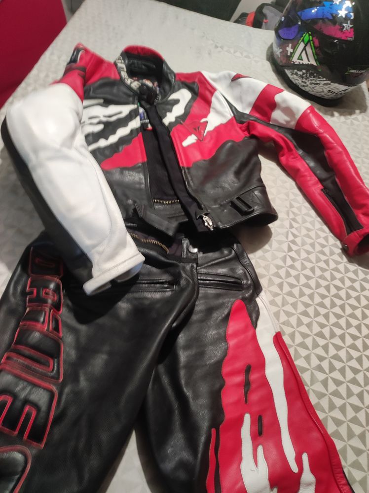 Blouson pantalon cuir moto femme 200 Causse-et-Di�ge (12)