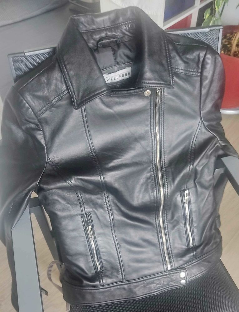 Blouson Perfecto Femme cuir noir neuf Taille S 50 Toulouse (31)