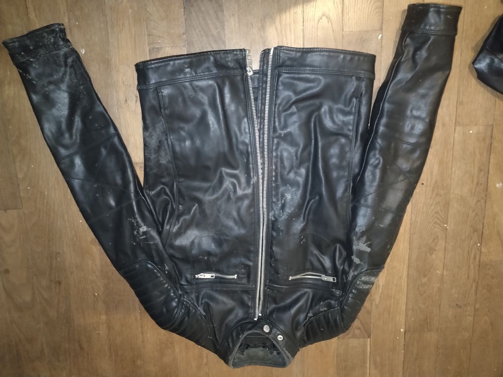 Blouson PULL AND BEAR simili cuir (Taille S) 1 Brillon-en-Barrois (55)