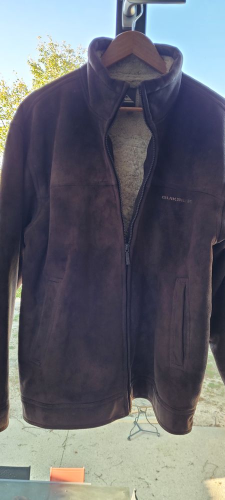 BLOUSON QUIKSILVER SUEDINE MARRON 40 La Garde-Adh�mar (26)