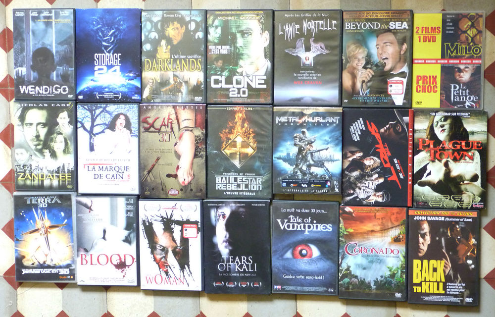 lot DVD et BLUE-RAY SF FANTASTIQUE HORREUR 5 Dijon (21)