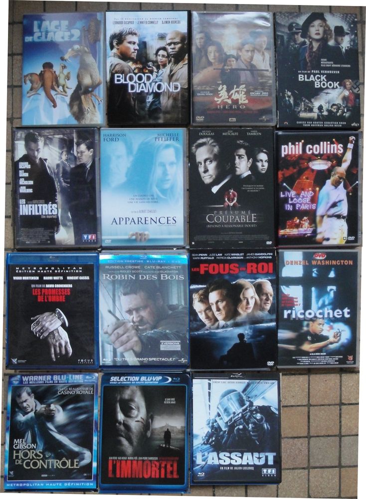 DVD & blue ray 2 Paris 12 (75)