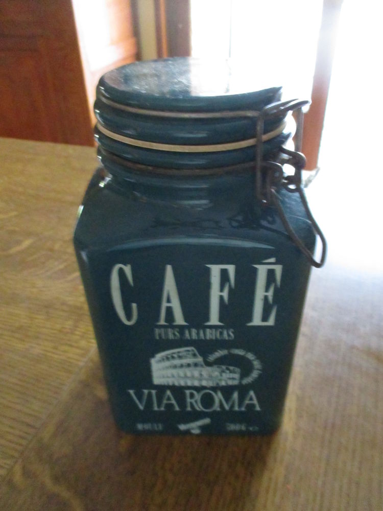 Pot ou bocal décoratif ou autre café viaroma