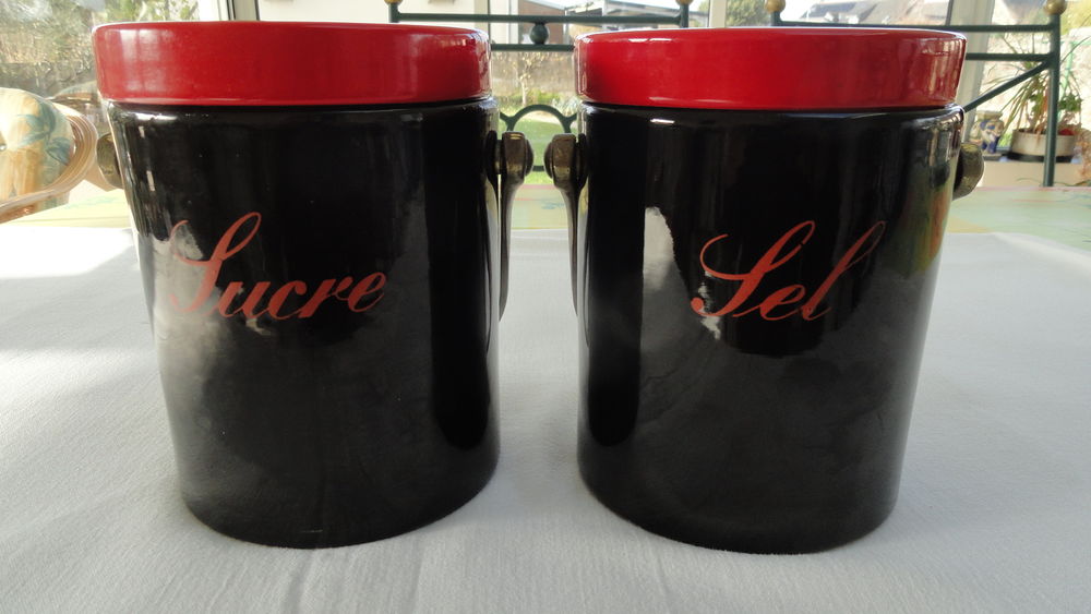 Bocaux d�coratifs pour le sucre et le sel 8 Sabl�-sur-Sarthe (72)