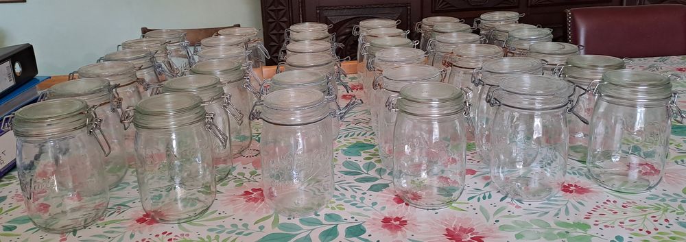 Bocaux 1 litre x 36 - 100�% Le Parfait 2 Gou�zec (29)