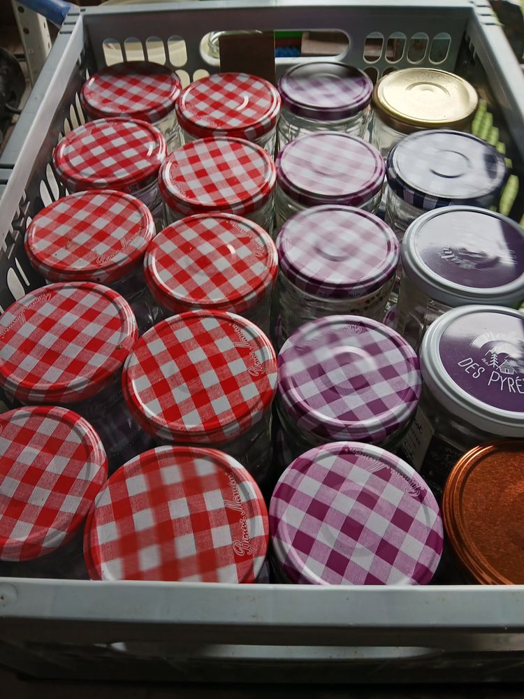 Bocaux en verre pou confiture 1 Florensac (34)