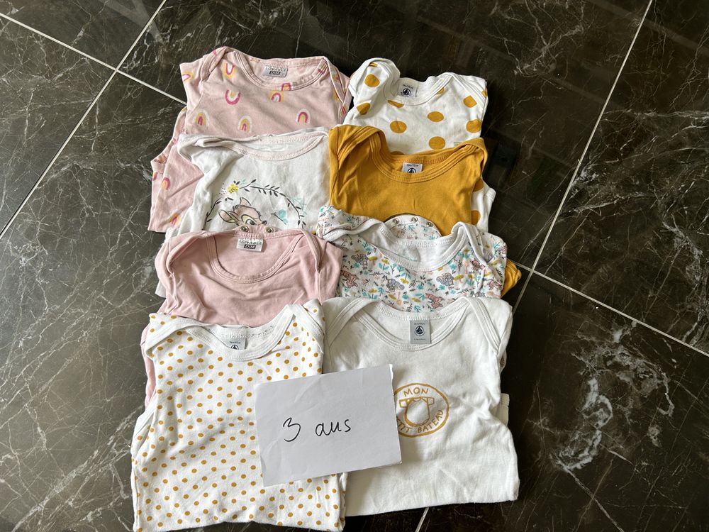 8 bodies pour enfant 3 ans 10 Bussy-Saint-Georges (77)