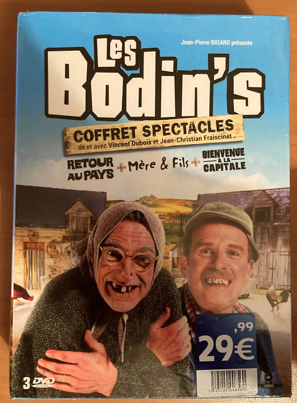 DVD Les Bodin's Coffret spectacles 15 Boisset-les-Pr�vanches (27)