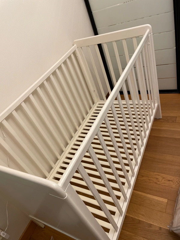 Lit bois blanc lin bebe 25 Mign�-Auxances (86)