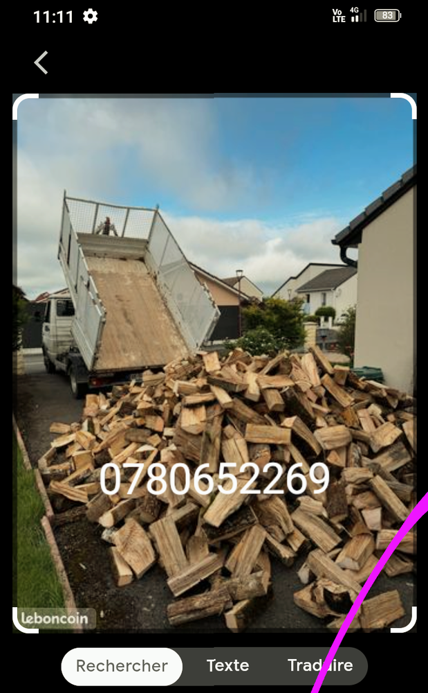 Bois de chauffage 65 Loches (37)