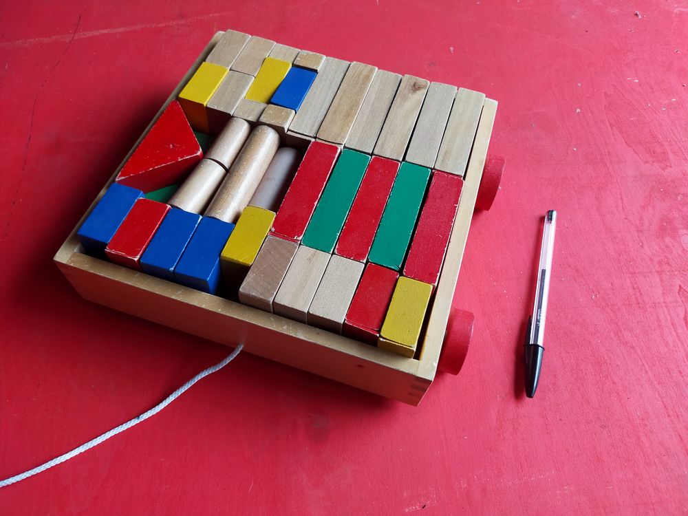 BOIS Jeu construction chariot pi�ces diverses
3.5 Mirecourt (88)