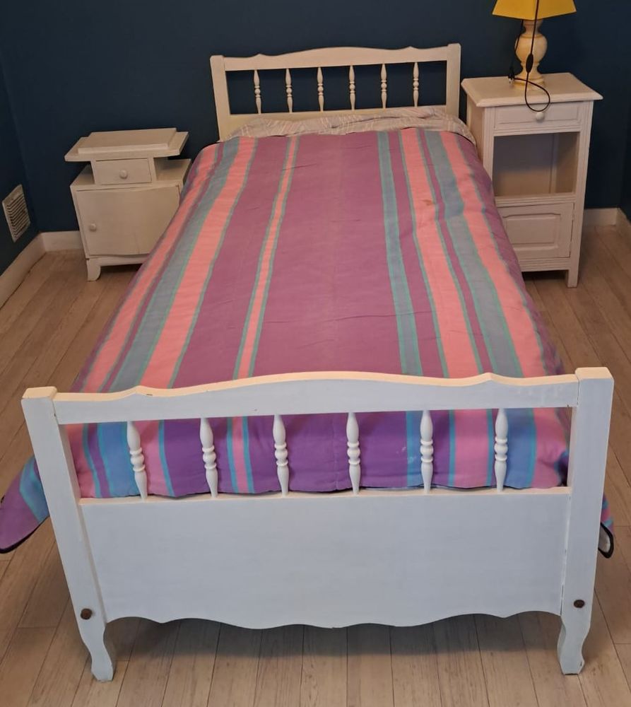 av lit en bois massif rustique 50 La R�ole (33)