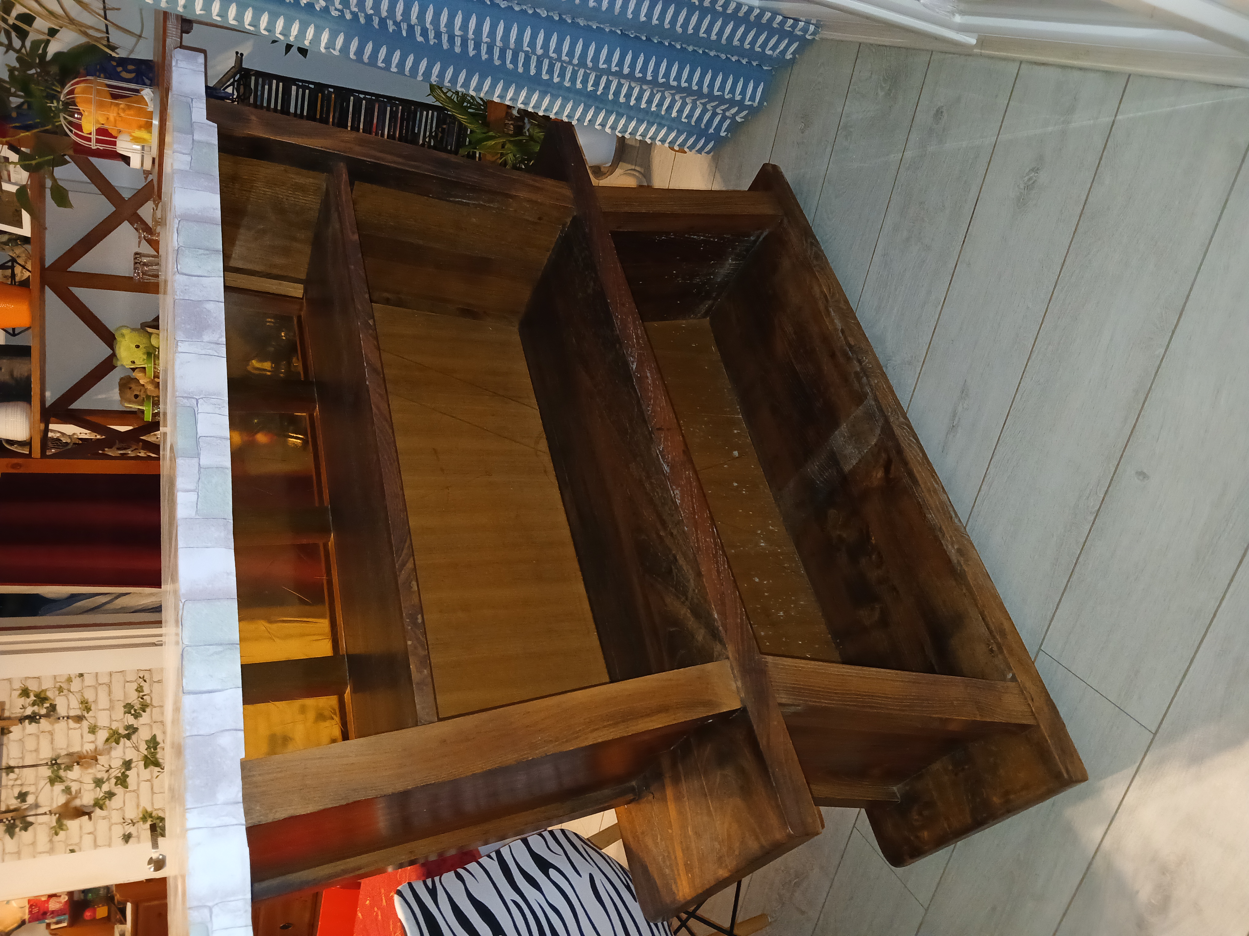 Bar en bois trois niveaux - style rustique 80 Beauvais (60)