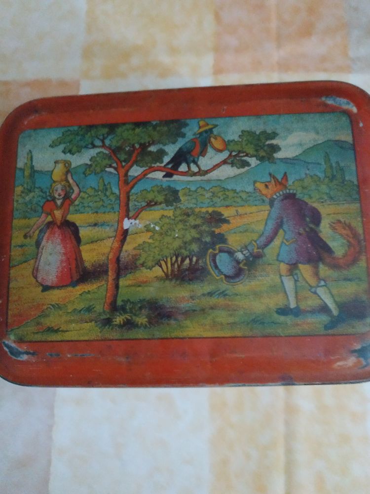 BOITE ANCIENNE DAMOISEAU  ANNEE 1920 10 Varennes-Vauzelles (58)