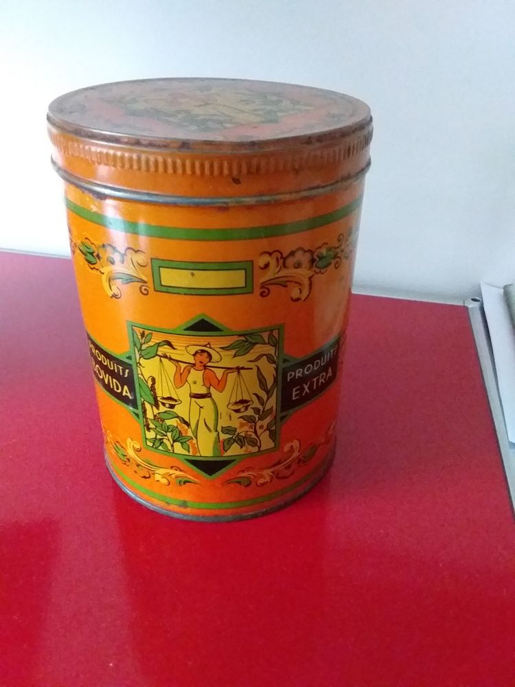 boite ancienne publicitaire bovida 20 Paris 20 (75)