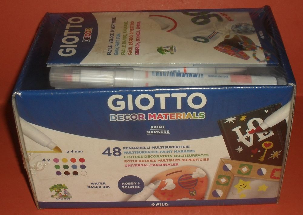 Bo�te de 48 feutres multi surfaces GIOTTO NEUFS 60 Montreuil (93)