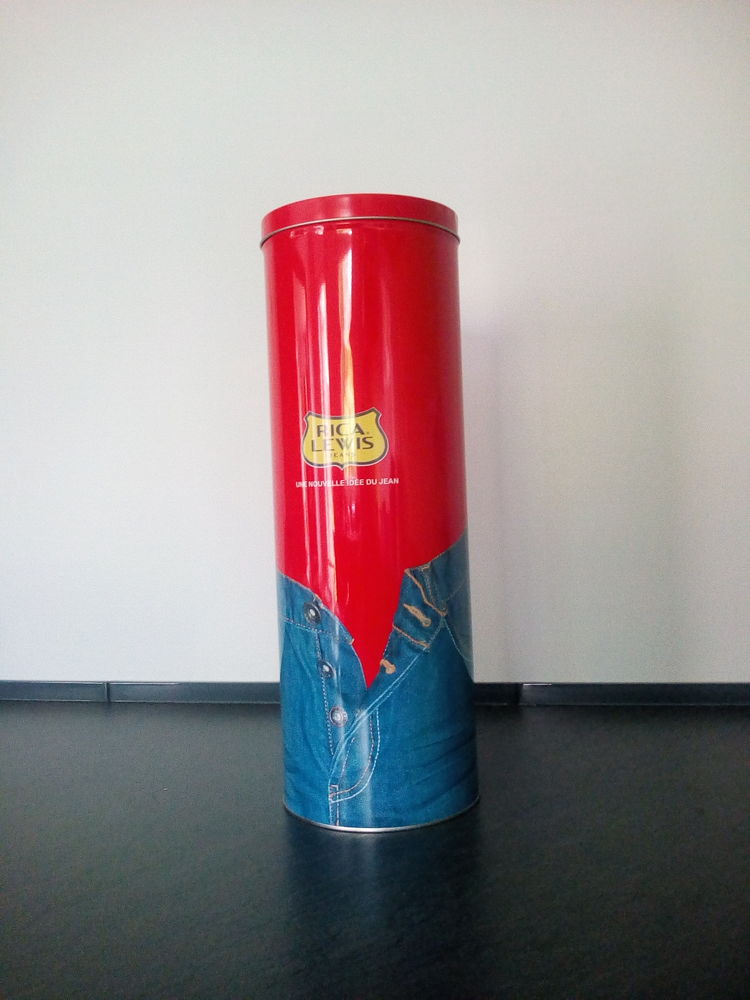 Bo�te M�tallique Cylindrique  Rica Lewis Jeans  20 Arques (62)