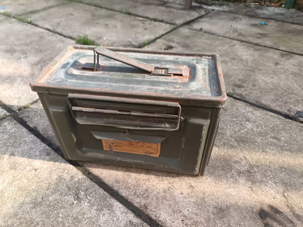 boite �  munitions militaire 30 Billy-Montigny (62)